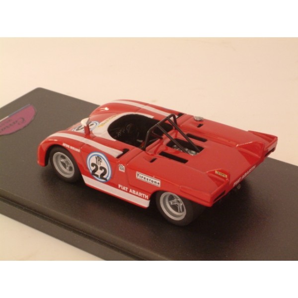 Fiat Abarth 2000 #22 Arturo Merzario Buenos Aires 1972 - Standard Built 1:43